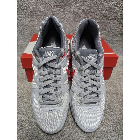 Nike Air Max Command Shoes Mens 10.5 White University Red Running Sneakers - Picture 3 of 11